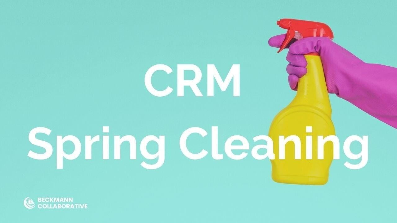 CRM Data Clean Up