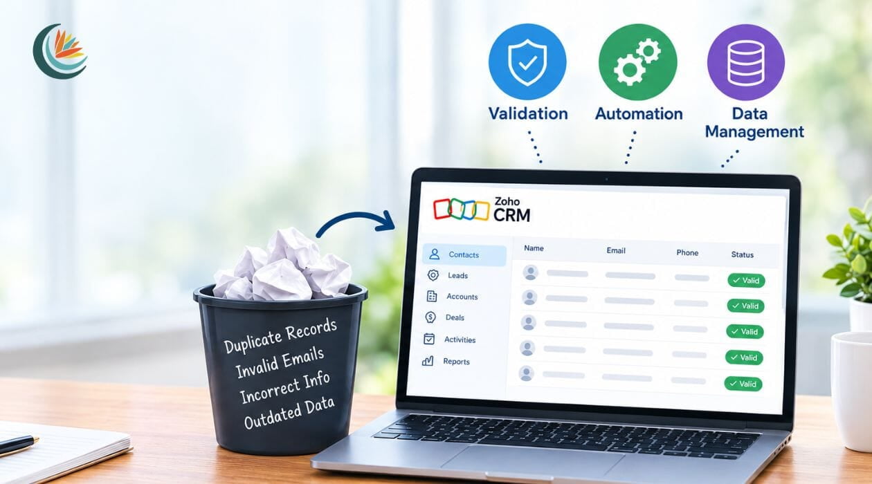 How to Keep Zoho CRM Data Clean: Validation, Automation & Data Management