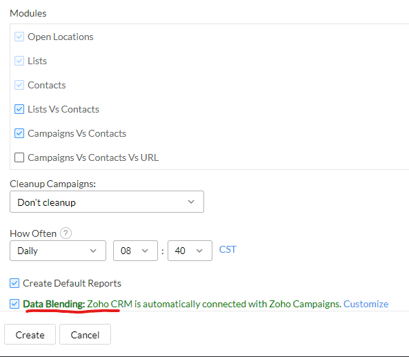 Data Blending - Setup