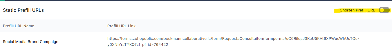 URL shortener